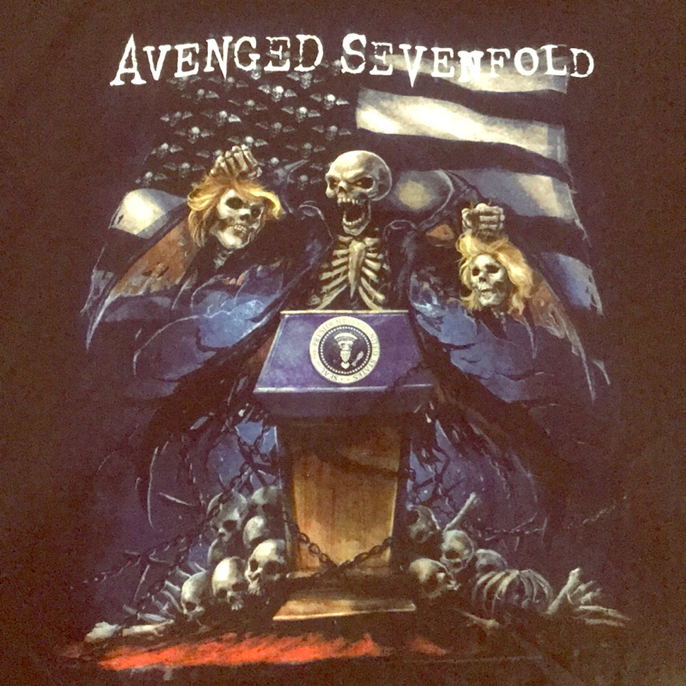 Men’s 2XL Avenged Sevenfold t-shirt